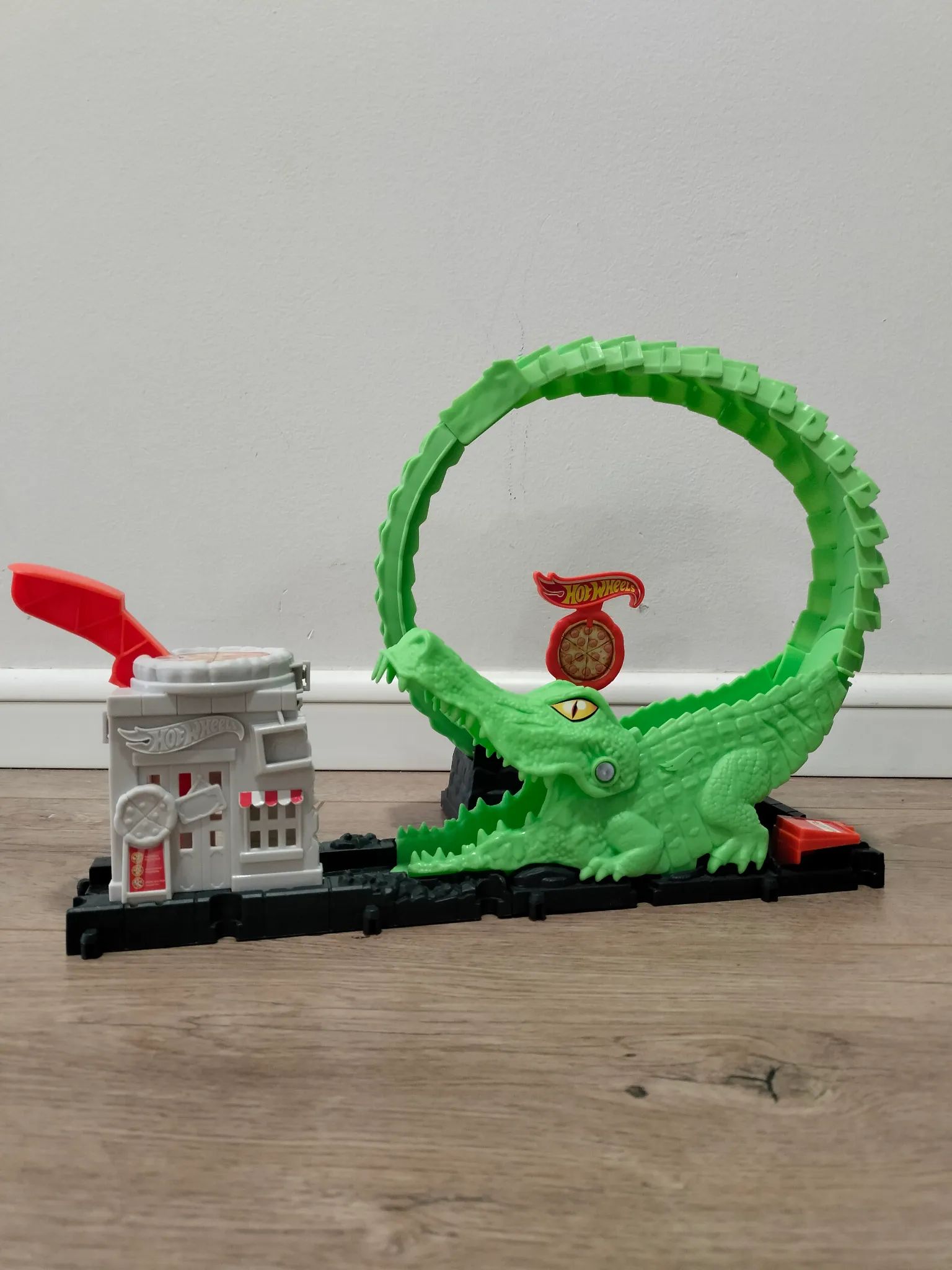 Pista crocodil Hot wheels